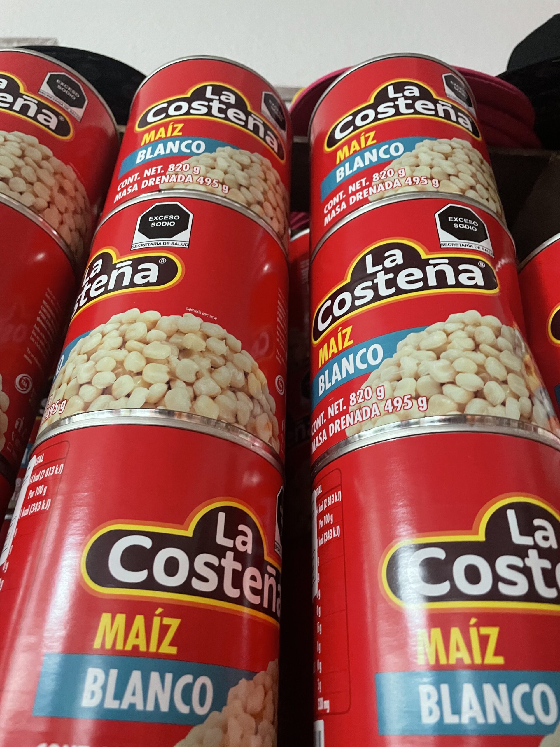 La Costeña, Weißer Mais für Pozole (Maiz Pozolero Blanco)